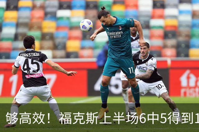 够高效！福克斯上半场6中5得到15分2板4助1断 正负值+19冠绝全场